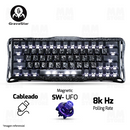TECLADO GRAVASTAR V60 PRO HE | INGLES | CABLEADO | MAGNETICO | RGB | CYBER FROST BLACK
