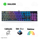 TECLADO HALION ASGARD HA-KG941 | ESP | MECANICO | SW-BLUE | RAINBOW
