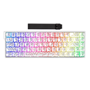 TECLADO MAGNÉTICO 8K IROK MERCURY 68 | CAROTMAS MER68 | SW-PURPLE | RGB | CABLEADO | BLANCO