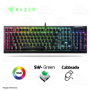 TECLADO RAZER BLACKWIDOW V4 X | MECANICO | INGLES | SW-GREEN | RGB | NEGRO