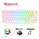 TECLADO REDRAGON DRAGONBORN K630 | ESPAÑOL | MECANICO | SW-RED | RGB | BLANCO