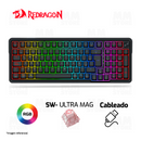 TECLADO REDRAGON EISA K686 HE  | ESPAÑOL | MAGNETICO | SW-ULTRA MAG | RGB