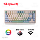 TECLADO REDRAGON UCAL PRO K673CPG-RGB-PRO | INGLES | INALAMBRICO | SW-RED | RGB | PASTEL