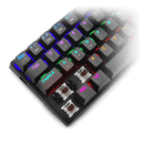 TECLADO T-DAGGER ARENA T-TGK321 | ESPAÑOL | MECANICO | SW-BROWN | RAINBOW | NEGRO