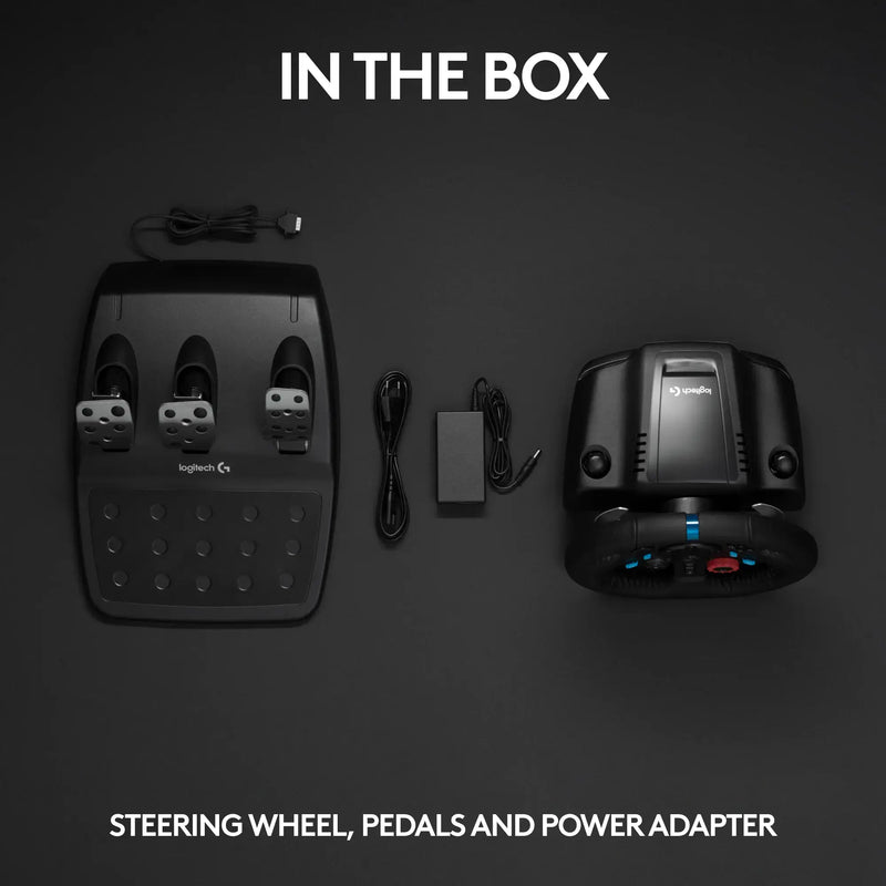 TIMON LOGITECH G29 + PEDAL DRIVING FORCE | PS4-PS5-PSC3-PC | NEGRO