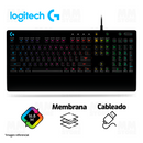TECLADO LOGITECH PRODIGY G213 | INGLES | MEMBRANA | RGB