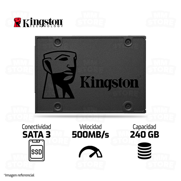 UNIDAD DE ESTADO SOLIDO SSD KINGSTON A400 240GB