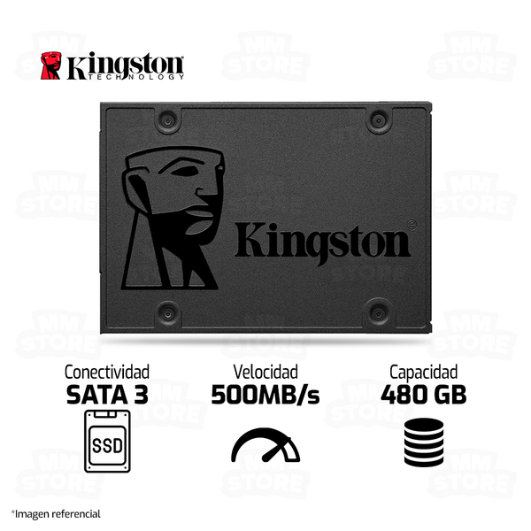 UNIDAD DE ESTADO SOLIDO SSD KINGSTON A400 480GB