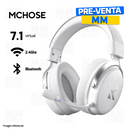AUDIFONO MCHOSE V9 PRO | INALAMBRICO - BLUETOOTH | 7.1 | BLANCO