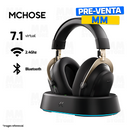 AUDIFONO MCHOSE V9 TURBO | INALAMBRICO - BLUETOOTH | 7.1 | BLACK GOLD