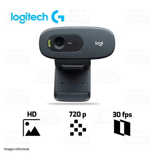 WEBCAM LOGITECH C270 | HD | 720p | 30fps