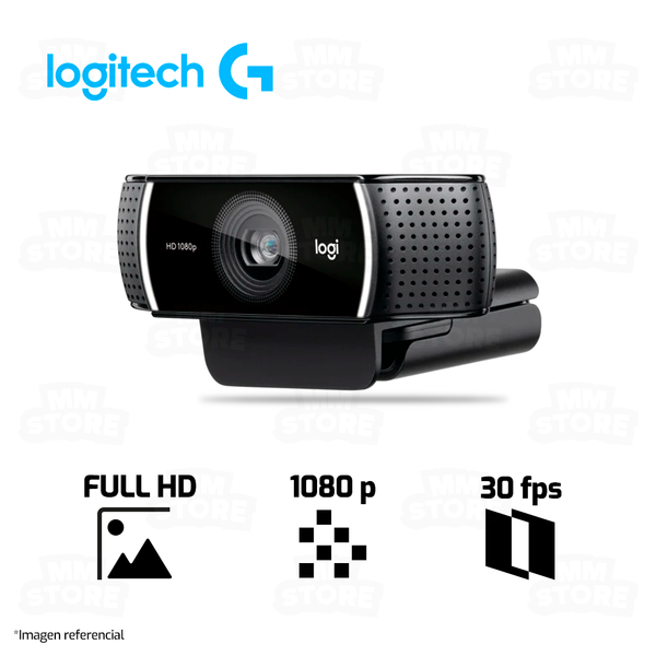 WEBCAM LOGITECH C922 | FULL HD | 1080p-30fps | 720p-60fps