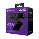 WEBCAM PRIMUS PWC-300 VISUS 1LS | 2K- 60fps | 1440p-60fps | NEGRO