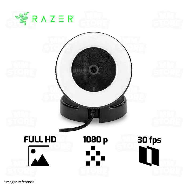 WEBCAM RAZER KIYO | FULL HD | 1080p-30fps | 720p-60fps