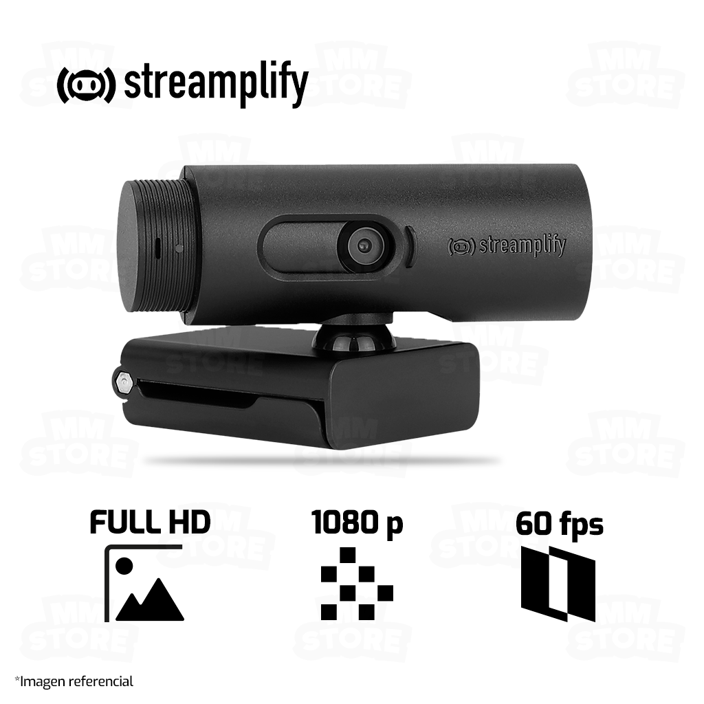 Buy Streamplify CAM FHD 60FPS Webcam [CAM-FHD-2M60-BK]