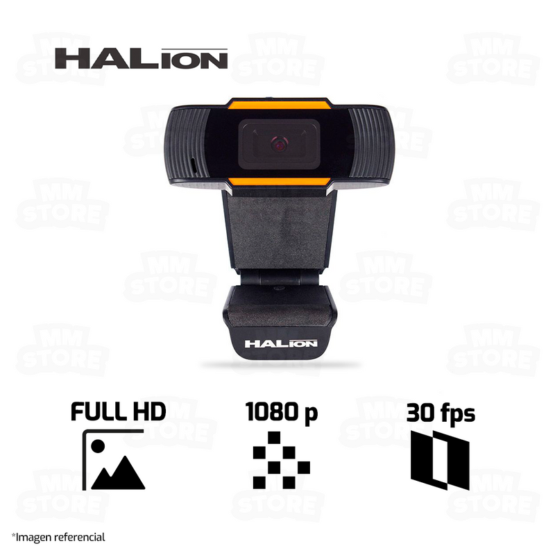 WEBCAM HALION HA-W12HD | FULL HD | 1080p | 30fps