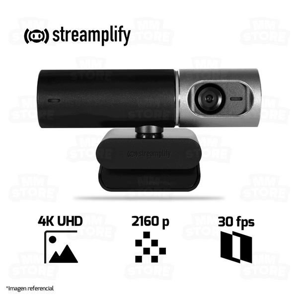 WEBCAM STREAMPLIFY CAM-PRO-4K-8M30-BK | 4K | 2160p-30fps