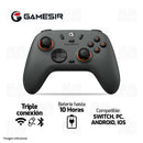 GAMEPAD GAMESIR NOVA 2 LITE | INALAMBRICO | SWITCH - PC - ANDROID - IOS | NEGRO