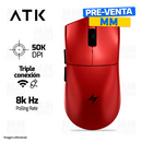 MOUSE ATK X1 V2 ULTIMATE 2.0 + | INALAMBRICO | 50,000 DPI | 8000 Hz | ROJO
