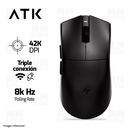 PRE-VENTA | MOUSE ATK X1 V2 ULTIMATE| INALAMBRICO | 42,000 DPI | 8000 Hz | NEGRO
