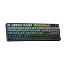 TECLADO AULA F108 PRO | ESP | INALAMBRICO | MECANICO | SW-RAIN | RGB | NEGRO DEGRADADO