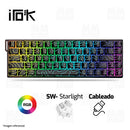 TECLADO MAGNÉTICO 8K IROK MER68 MAX | INGLES | SW-STARLIGHT| RGB | CABLEADO | NEGRO
