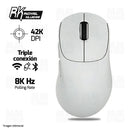MOUSE ROYAL KLUDGE MG5 | INALAMBRICO | 8,000 HZ | 42,000 DPI | BLANCO
