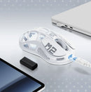 MOUSE GRAVASTAR MERCURY M2 | INALAMBRICO | 26,000 DPI | OPALINE WHITE