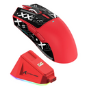 MOUSE ATTACK SHARK X11 | BASE DE CARGA | INALAMBRICO - BLUETOOTH | 22,000 DPI | ROJO