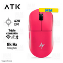 PRE-VENTA | MOUSE ATK DRAGONFLY A9 ULTIMATE | INALAMBRICO | 8,000 Hz | 42,000 DPI | ROSADO