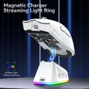 MOUSE ATTACK SHARK X11 | BASE DE CARGA | INALAMBRICO - BLUETOOTH | 22,000 DPI | BLANCO