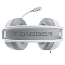 AUDIFONO T-DAGGER SONA T-RGH304W | USB | 7.1 | RGB | BLANCO
