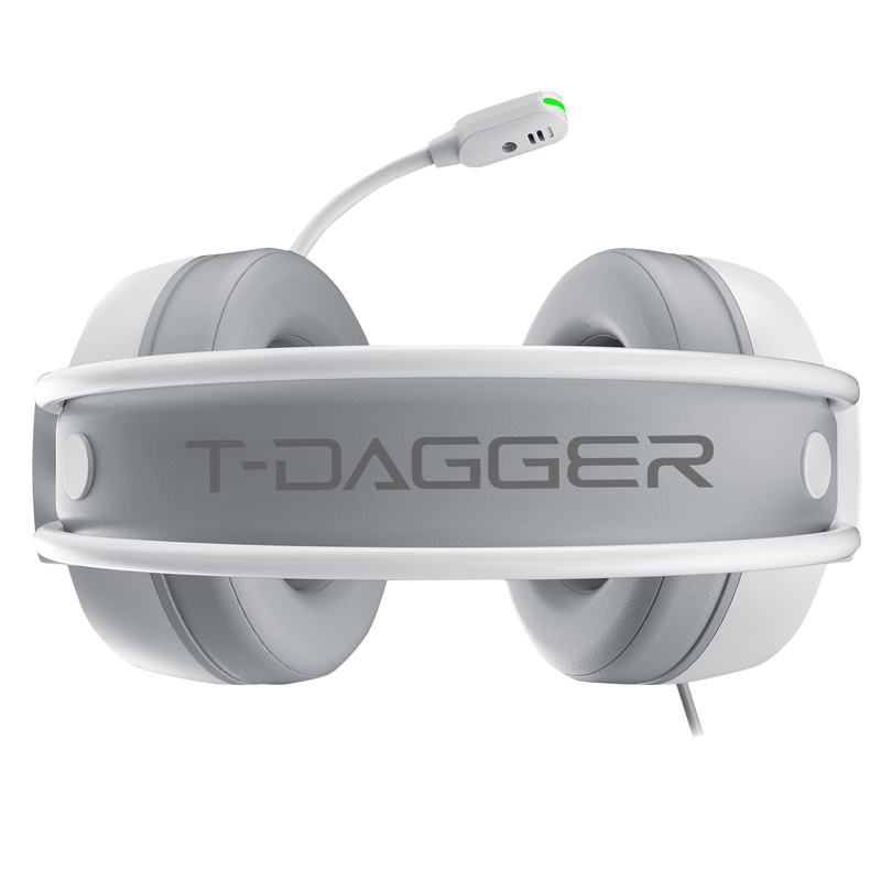 AUDIFONO T-DAGGER SONA T-RGH304W | USB | 7.1 | RGB | BLANCO