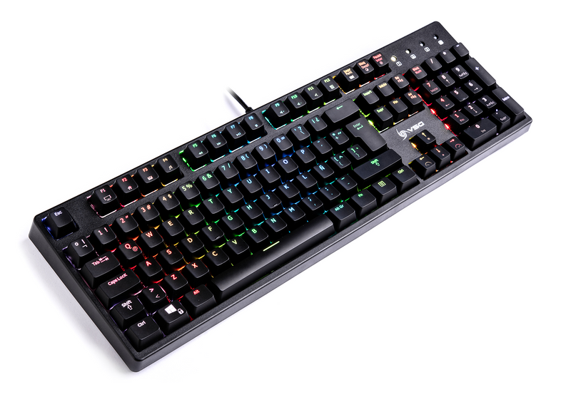 TECLADO VSG ALNILAM | MECANICO | SW-BROWN | RGB | NEGRO