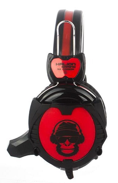 AUDIFONO HALION S2 MONO | 3.5MM | ESTEREO | ROJO