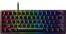 TECLADO RAZER HUNTSMAN MINI | OPTOMECANICO | SW- PURPLE | ESPAÑOL |  RGB | NEGRO