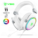 AUDIFONO VSG SINGULARITY | USB | 7.1 | RGB | BLANCO