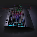 TECLADO REDRAGON SHIVA K512 | ESP | SEMI-MECANICO | RGB | NEGRO