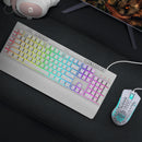 TECLADO REDRAGON SHIVA K512 | ESP | SEMI-MECANICO | RGB | BLANCO