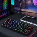 TECLADO REDRAGON KUMARA K552 | ESP | MECANICO | SW-BLUE | RGB | NEGRO
