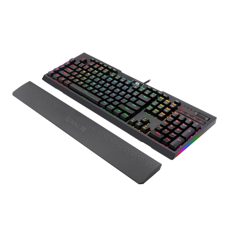 TECLADO REDRAGON BRAHMA PRO K586PRO OPTOMECANICO | SW-BLUE | RGB