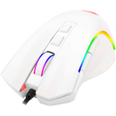 MOUSE REDRAGON GRIFFIN M607 | 7,200 DPI | RGB | BLANCO