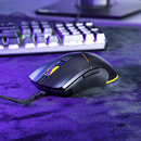 MOUSE AULA F820 | 6,400 DPI | RGB | NEGRO