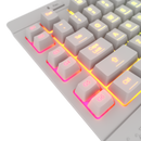 TECLADO REDRAGON SHIVA K512 | ESP | SEMI-MECANICO | RGB | BLANCO