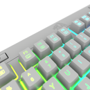 TECLADO REDRAGON SHIVA K512 | ESP | SEMI-MECANICO | RGB | BLANCO