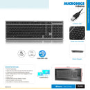 TECLADO MICRONICS MILANO MIC K704X | MEMBRANA