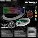 TECLADO MICRONICS NEON+ MIC K709+ | MEMBRANA | RAINBOW