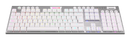 TECLADO REDRAGON HORUS FS K619 | MECANICO | LOW PROFILE | SW-RED | RGB | BLANCO
