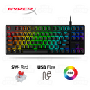 TECLADO HYPERX ALLOY ORIGINS CORE | MECANICO | SW-RED | RGB